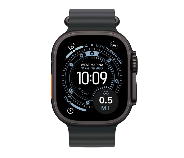 Apple Watch Ultra 3 Czarny Tytan/Czarny Pasek 5G - 1362457 - zdjęcie 2